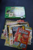 1970's Football Magazines and World of Sport Quiz Game