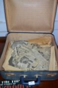 Suitcase of Elvis Newspaper Cuttings