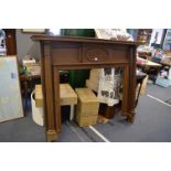 Edwardian Mahogany Fire Surround