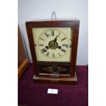 Mahogany Cased Mantel Clock (AF)