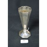 Sterling Silver Vases - Birmingham 1911