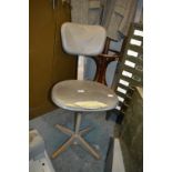 Metal Swivel Typist Chair (AF)