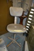 Metal Swivel Typist Chair (AF)