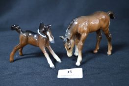 Two Beswick Foals