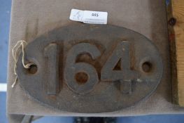 Railway Plate 164