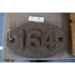 Railway Plate 164