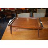 Folding Retro Mahogany Bed Tray