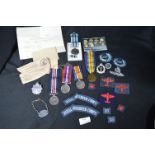 WWI Medal Group; Military Medal,1914/18 Medal, 1914/18 Victory Medal, Royal Observer Corps Medal