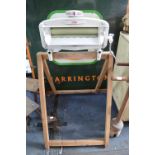 Vintage Acme Mangle on Wooden Folding Stand