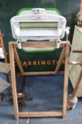 Vintage Acme Mangle on Wooden Folding Stand