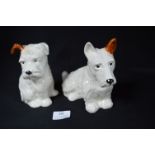 Two Beswick Puppies