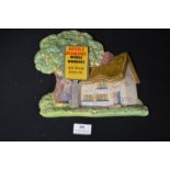 Beswick Advertising Plaque "Double Diamond Works Wonders"