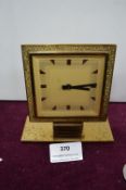 Retro Brass Mantel Clock