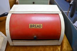 Vintage Metal Bread Bin