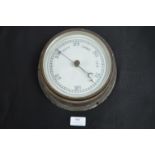 Brass Cased Ships Barometer