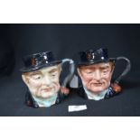 Two Beswick Character Jugs - Captain Buttle