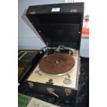 Decca 50 Portable Wind Up Gramophone