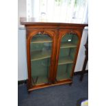 Victorian Mahogany Glazed Bookcase