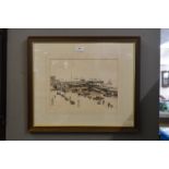 Roger Davis Framed Signed Print - Hull Ferry
