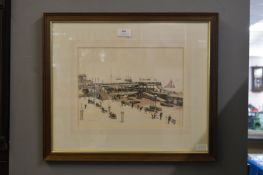 Roger Davis Framed Signed Print - Hull Ferry