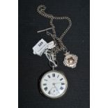 Silver Pocket Watch - Chester 1902, Retailer; A.T. Hopper of Goole