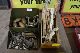 Vintage Architectural Hardware, Door Furniture, Keys, etc.