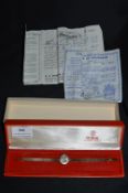 Ladies Rolex Tudor 9ct Gold Wristwatch - 1972 with Original Box and Guarantee