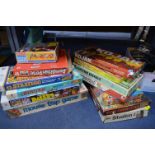 Thirteen Boxed Vintage Games Including Mousetrap, Dalex, etc.