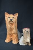 Royal Doulton Yorkshire Terrier and a Beswick Dog