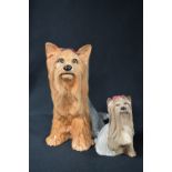 Royal Doulton Yorkshire Terrier and a Beswick Dog