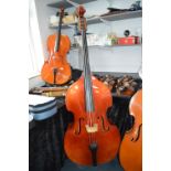 Busy & Hawkes 1930's Double Bass