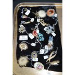 Costume Jewellery Brooches