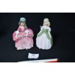 Two Small Royal Doulton Figurines - Bo Peep and Penny