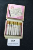 Box of Ilse Astroia Miniature Cigarettes