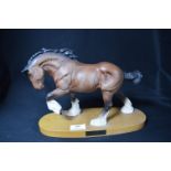 Beswick Mounted Horse - Spirit of Earth