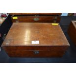 Small Victorian Mahogany Writing Slope (AF)