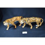 Pair of Beswick Tigers