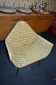 1960's Woven Basket Chair