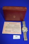 Gents Rolex Tudor Advisor Wristwatch - 1961 with Box and Original Guarantee No: 7926