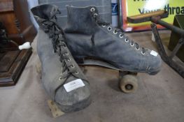 Pair of Vintage Roller Boots