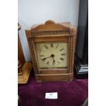 Oak Mantel Clock