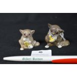 Pair of Beswick Bush Babies