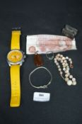 Collectible Items Including Terner Wristwatch