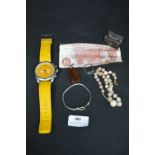 Collectible Items Including Terner Wristwatch