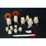 Family of Twelve Beswick Penguins