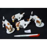 Four Royal Doulton Terriers