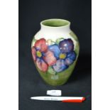 Moorcroft Clematis Pattern Vase