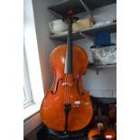 German Cello with Carry Case