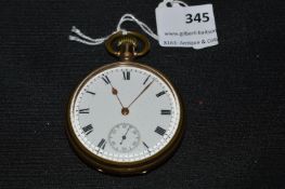 Gold Plated Pocket Watch - Star Dennison Watch Case Co