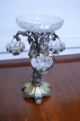 Silver Plated Epergne Grape Stand